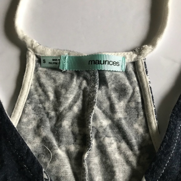 Maurices Floral Tank Top S Tassel - Picture 4 of 4